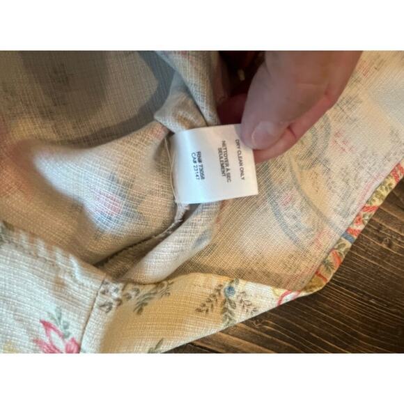 Talbots Floral Wrap Skirt Women 6 Fairy Beach Resort Colorful Summer Wedding VTG - Picture 9 of 9